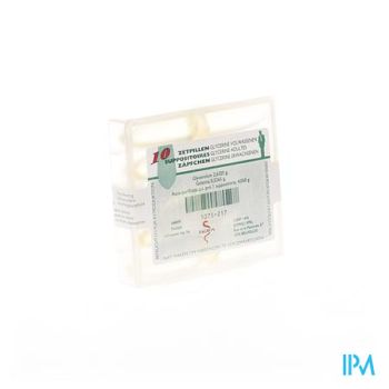 Glycerine Suppo Volw 10 Fag