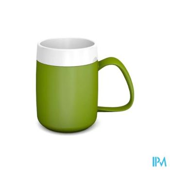 Beker Isol.trecht.1 Ergohandv.thermov.groen 220ml
