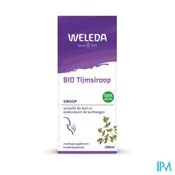 Weleda Tijmsiroop Bio 200ml