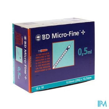 Microfine Ins.spuit ,7Mm100