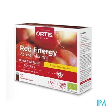 Ortis Red Energy Citroen Gember Bio Z/Alc