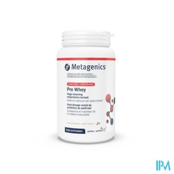 Pro Whey Vanille Nf Pdr 21port. Metagenics