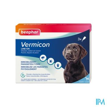 Beaphar Vermicon Line-on Puppy 3x1,5ml