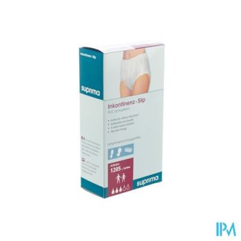 Suprima 1205 Slip Pvc Unisex Wit T42