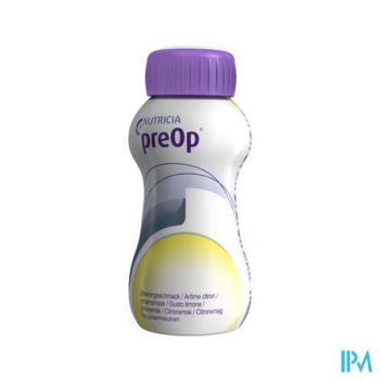Preop Drankje Aroma Citroen Flessen 4x200ml 